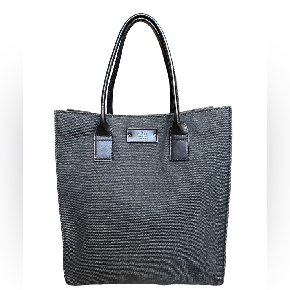 Gucci canvas tote/laptop/computer bag